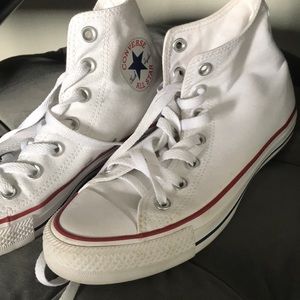 White high top converse